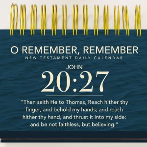 2027 New Testament Calendar